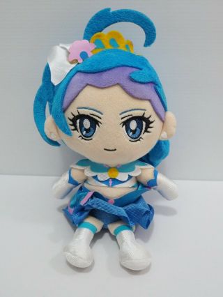 Go Princess Precure Pretty Cure Mermaid Plush 7 " Bandai 2014 Doll Japan