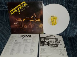 Stryper - Soldiers Under Command 1985 White Vinyl Lp Christian Hair Metal
