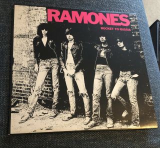 The Ramones - Rocket To Russia Ist Uk Pressing Lp Vinyl Ex/ex Looks Unplayed