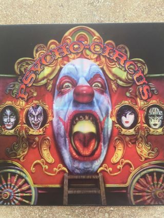 Psycho Circus Lp By Kiss 3d Cover (vinyl,  May - 2014,  Universal)