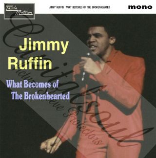 60s Mod Tamla Motown Jimmy Ruffin What Becomes Of The Brokenheart Picture Sleeve