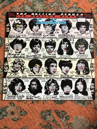 Near The Rolling Stones - Some Girls 1978 Uk Uncensored 70’s