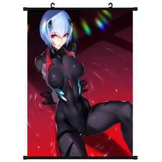 Anime Neon Genesis Evangelion Ayanami Rei Wall Scroll Home Decor Poster 60 90cm