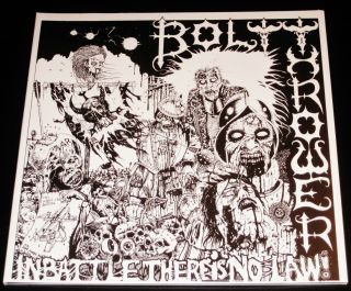 Bolt Thrower: In Battle There Is No Law Lp 180g Vinyl Record 2011 Bobv306lp