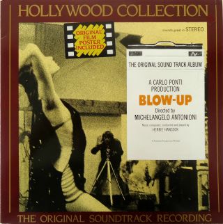 Herbie Hancock - Blow - Up - Ost - Lp - 1986 Cbs Oz Reissue,  Poster - Promo - Hol 12 - Yardbirds