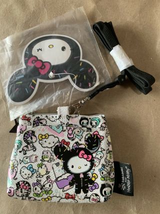 Nwt Cute Tokidoki For Hello Kitty Card Case W/ Coin Purse From 2011