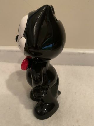 Vintage And Rare 1989 Felix The Cat Ceramic Coin Bank Three Cheers Applause 3