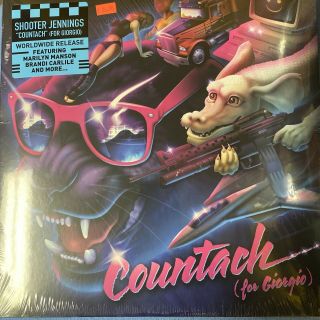 Countach By Shooter Jennings (vinyl,  Feb - 2016,  Bcr)