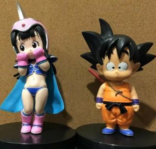 Cute Anime Dragon Ball Z Dbz Young Son Goku/gokou & Chichi Figure Toy Kids Gift