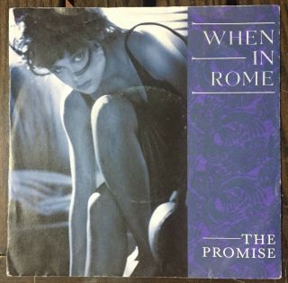 When In Rome ‎– The Promise 1988 Vinyl,  7 ",  Single,  45 Rpm