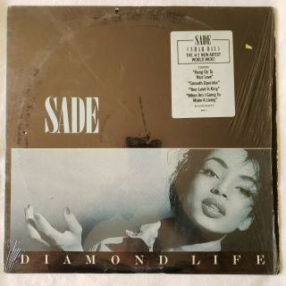 Sade Diamond Life Lp Vinyl Record (1985) Ex Vinyl In Shrinkwrap W/ Hype Sticker