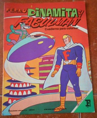 Dynomutt Dog Wonder Fabulman Coloring Book Hanna Barbera Vintage 80s Rare