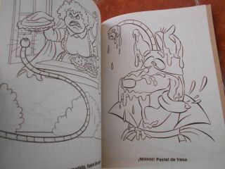 DYNOMUTT DOG WONDER FABULMAN coloring book HANNA BARBERA vintage 80s RARE 3