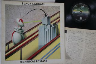 Lp Black Sabbath Technical Ecstasy Bt5181 Vertigo Japan Vinyl