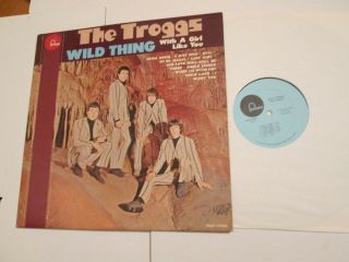 The Troggs Wild Thing Lp Fontana Mono 1st Press Blue Labl Vinyl