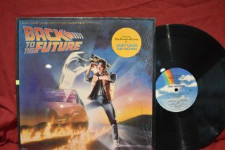 Back To The Future Soundtrack Lp In Shrink Nm