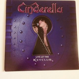 Cinderella - Live At The Key Club Lp Night Songs Shake Me Hollywood Sunset Strip