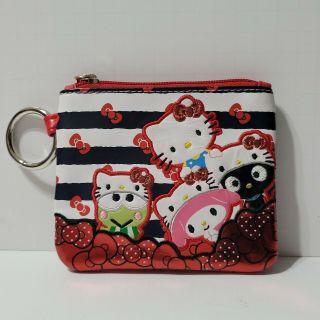 Loungfly Sanrio And Friends Hello Kitty Mini Wallet Coin Purse Chococat Keroppi