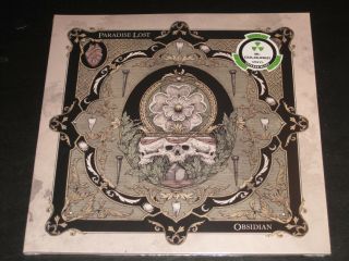 Paradise Lost: Obsidian - Limited Edition Lp Green White Color Vinyl Record