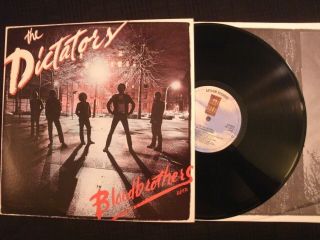 The Dictators ‎– Bloodbrothers - 1978 Vinyl 12  Lp.  / Vg,  / Punk Rock