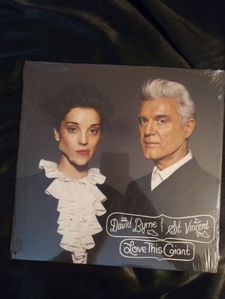 David Byrne & St.  Vincent Love This Giant Vinyl Lp Album 4ad 2012