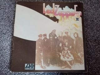 Led Zeppelin 2,  Lp,  1969,  Early Plum Pressing,  Stereo,  Misprint,  Atlantic 588198