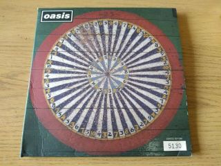 Oasis Stop The Clocks Ep Double 7” Vinyl Rkid37 Vg Ltd Edition No.  5130