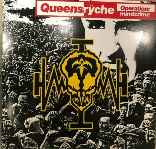 Queensryche Operation: Mindcrime 1988 Lp 1st Press Z1 Matrix Vinyl