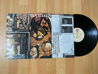 Van Halen Fair Warning 1981 Warner Brothers Records Vinyl Lp Hs 3540