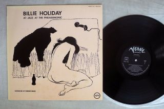 Billie Holiday At Jazz At The Philharmonic Verve 23mj 3104 Japan Mono Vinyl Lp
