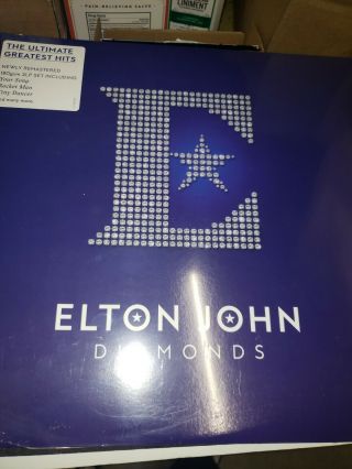 Elton John - Diamonds [new Vinyl Lp] Black Vinyl