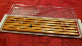 Rare Vintage Sanrio Hello Kitty High Up In The Sky Pencils