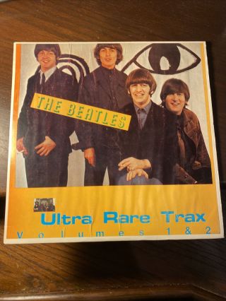 The Beatles Ultra Rare Trax Vol 1 & 2 Lp Vinyl Record Album Drexel 1963 - 67