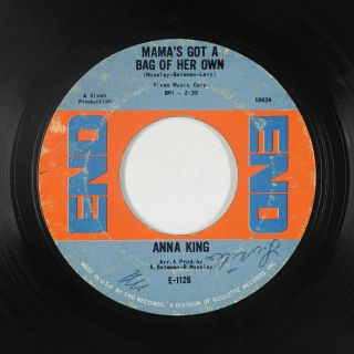 Northern Soul Funk 45 - Anna King - Mama 