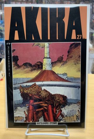 Akira 27 Katsuhiro Otomo Comic Graphic Novel 1991 Epic Comics