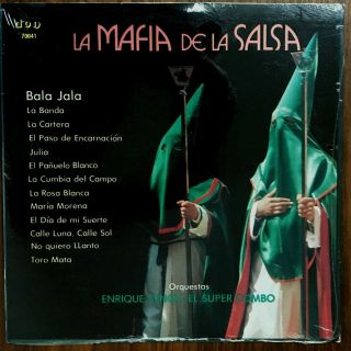 Enrique Lynch Y El Combo La Mafia De La Salsa Rare Salsa Cumbia Lp
