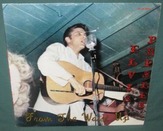 Elvis Presley From The Waist Up Lp Golden Archives Ga 150 W/ Poster Nm