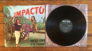 Enrique Lynch Y Su Conjunto: Impacto Lp Vinyl Rare Latin Cumbia 1962 Vg/vg