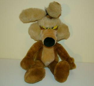 Vintage Looney Tunes 1993 Wile E Coyote 24k Special Effects 18 " Plush Warner