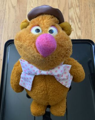 Vintage Fozzie Bear Muffed,  Stuffed Plush,  851,  13 1/2,  Jim Henson