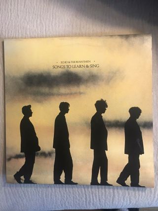 Echo And The Bunnymen Songs To Learn And Sing Lp Vinyl Record Indie Rock Goth