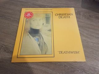 Christian Death – Deathwish Clear Vinyl Rock N4 Vinyl Lp