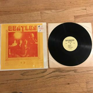 Beatles - The E.  M.  I.  Outakes Lp - Rare Vintage Fanclub