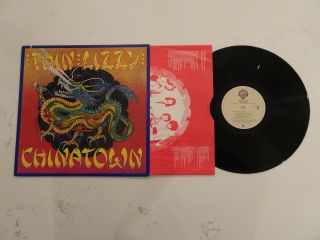 Vg,  /nm - Gorgeous Thin Lizzy Chinatown Lp Rare Orig 