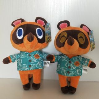 2x Animal Crossing Horizons Timmy Tommy Plush Toy Doll Kid Birthday Gift Set