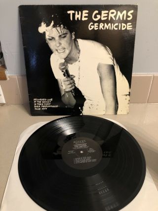 The Germs - Germicide - Lp Vinyl Recorded Live At The Whisky 1977 Darby Crash
