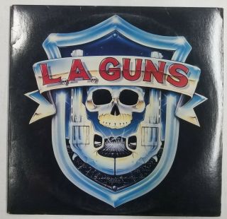 L.  A.  Guns - Self Titled 1988 Lp,  Vertigo,  Vg,  Vinyl,  Inner