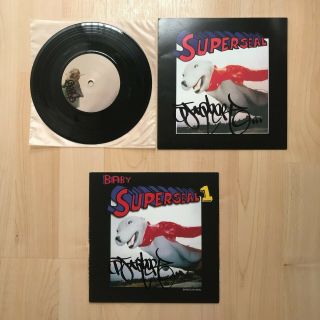 Baby Superseal 7” Remix Retro Cover,  Cover Dj Qbert Q - Bert Signed