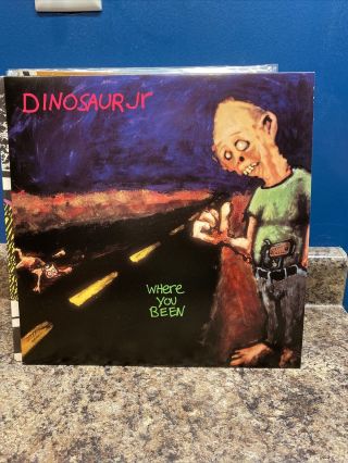 Dinosaur Jr - Where You Been Lp Vinyl Blanco Y Negro Pink Vinyl