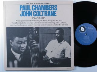 Paul Chambers/john Coltrane High Step Blue Note 2xlp Nm/vg,  Gatefold V